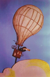 Prop of the inspector in his balloon